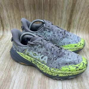 Hoka One One Speedgoat 6 GTX Men's 9.5 Slate Aloe Vera Green Shoes 1155150 STLV